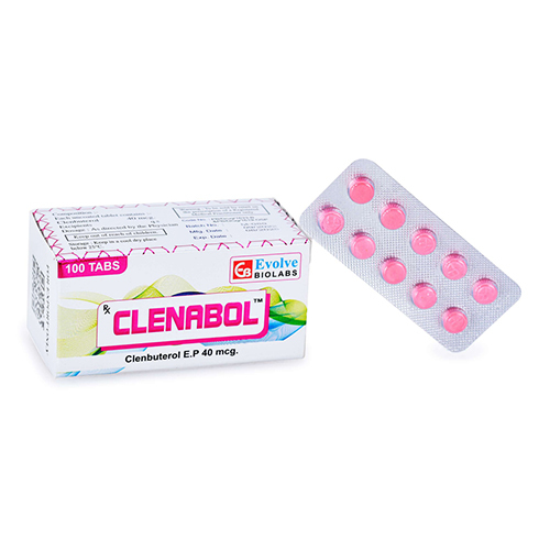 クレンブテロール Clenabol 40 mcg 100錠