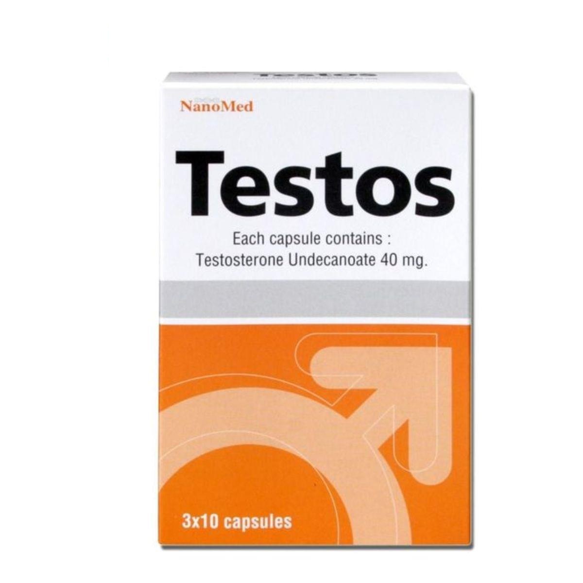 Testos (ウンデカン酸テストステロン) 40mg 30カプセル