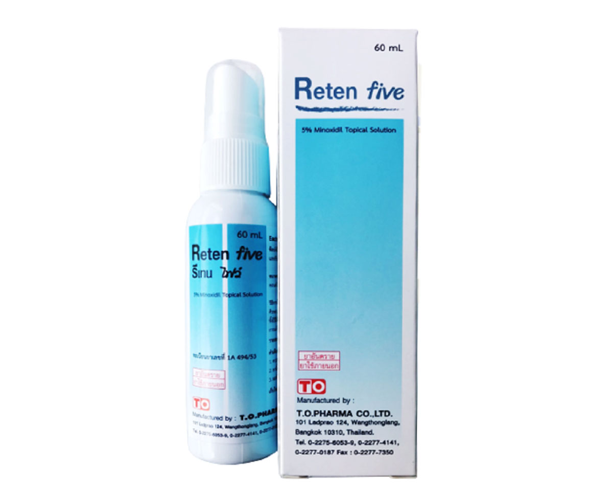 リテン5 RETEN five スプレー(ミノキシジル5%) 60ml