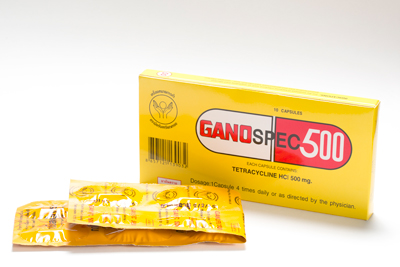 ガノスペック GANOSPEC 500mg (テトラサイクリン) 30カプセル