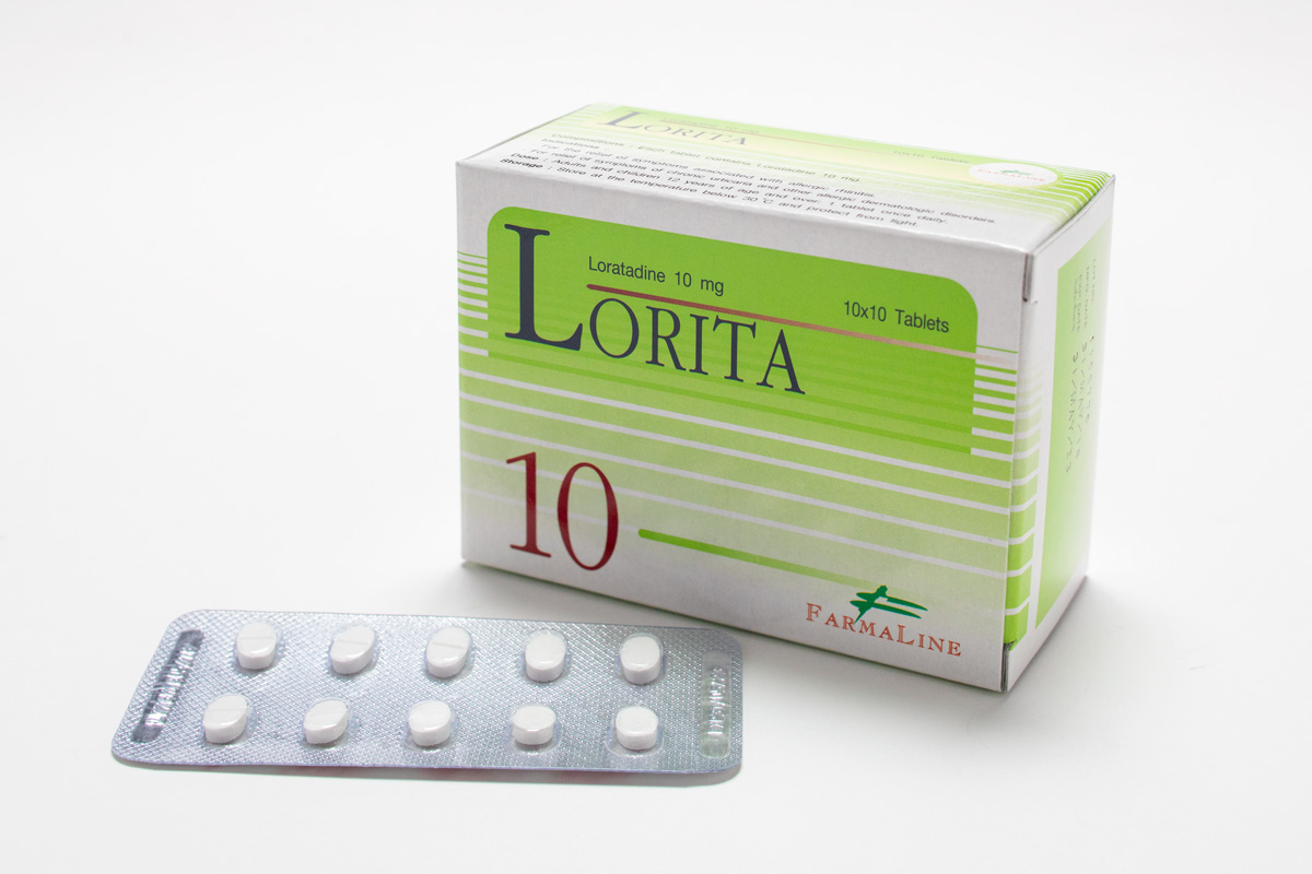 クラリチン ジェネリック Lorita 10mg 1箱100錠