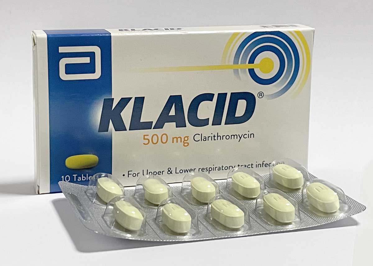クラシッド KLACID 500mg10錠入り