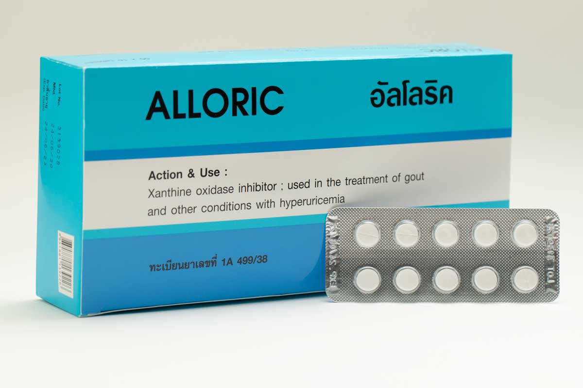 アロリック ALLORIC (アロプリノール Allopurinol ) 100mg 1シート10錠入り✖️10シート