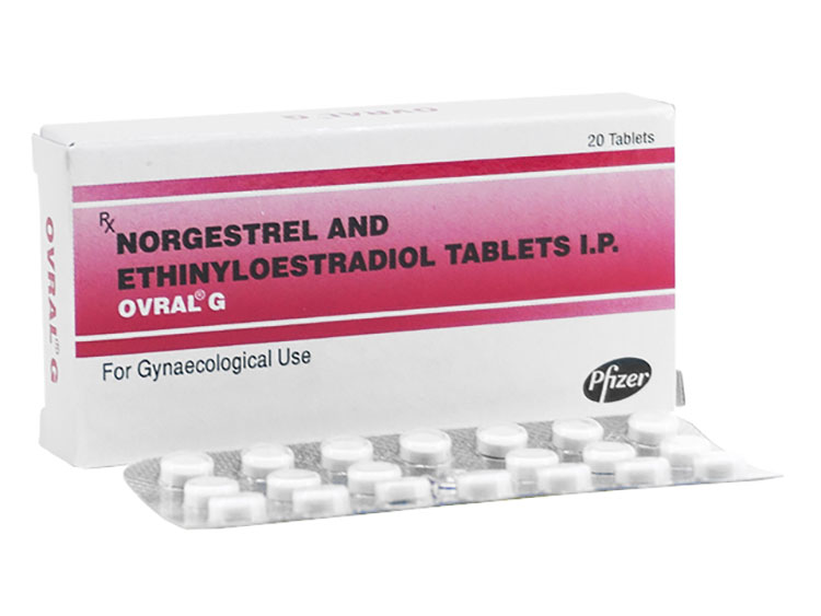 オブラル G(Ovral G) 100錠　プラノバールジェネリック 中用量ピル