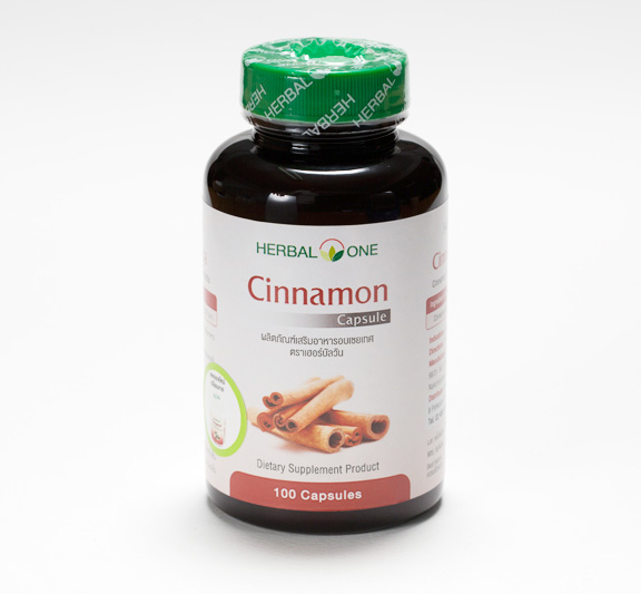 ハーバルワン シナモンカプセル Cinnamon Capsule (HERBAL ONE)100カプセル入り