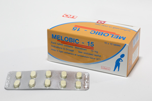 メロビック MELOBIC (メロキシカムMeloxicam 15mg)1シート10錠入り✖️5箱