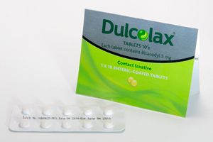 ダルコラックス Dulcolax (ビサコジル Bisacodyl 5mg)1シート10錠入り✖️5シート