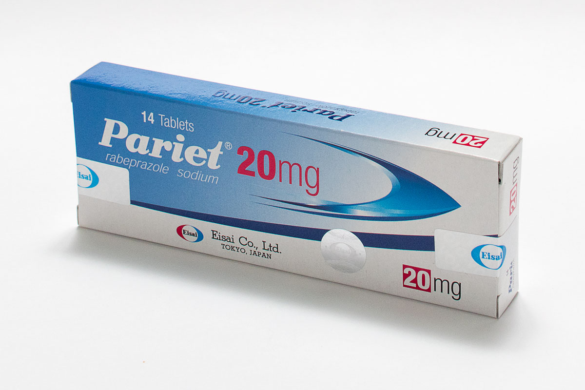 パリエット PARIET (ラベプラゾール rabeprazole 20mg) 1箱14錠入り
