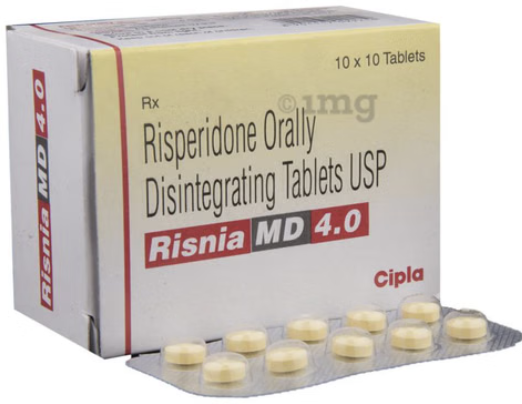 リスパダールジェネリック RISNIA MD 4mg 100錠