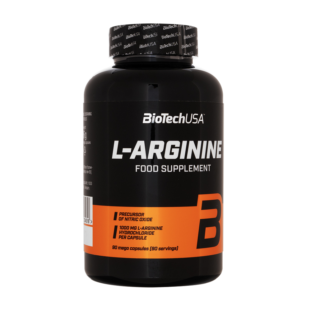 (BioTechUSA) L-Arginine 90caps (L-アルギニン1000mg90錠(BioTechUSA))✖️2本