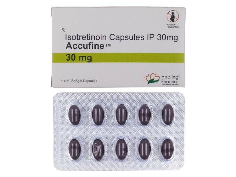 アキュテイン ジェネリック Accufine 30mg 30カプセル