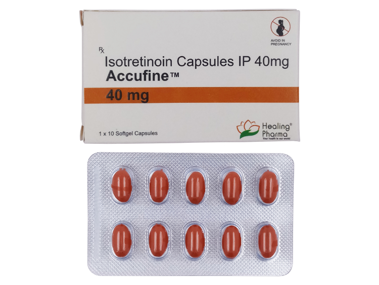 アキュテイン ジェネリック Accufine 40mg 30カプセル